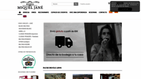 What Miqueljane.com website looked like in 2020 (4 years ago)