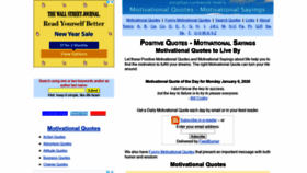 What Motivational-quotes-sayings.com website looked like in 2020 (4 years ago)