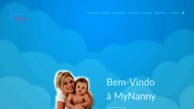 What Mynanny.pt website looked like in 2020 (4 years ago)