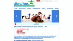 What Movitae.nl website looked like in 2020 (4 years ago)