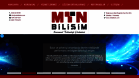 What Mtnbilisim.com website looked like in 2020 (4 years ago)