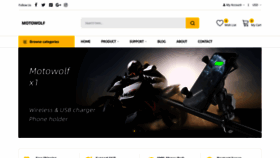 What Motowolfstore.com website looked like in 2020 (6 years ago)