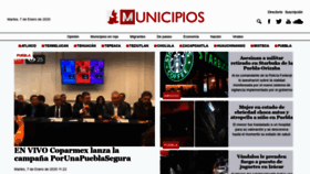 What Municipiospuebla.mx website looked like in 2020 (4 years ago)