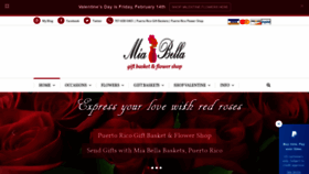 What Miabellabaskets.com website looked like in 2020 (4 years ago)