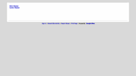 What Maslan.org website looked like in 2020 (4 years ago)