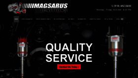 What Magsarus.com website looked like in 2020 (4 years ago)