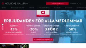 What Molndalgalleria.se website looked like in 2020 (4 years ago)