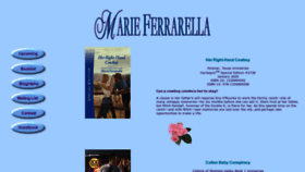 What Marieferrarella.com website looked like in 2020 (4 years ago)