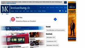 What Marktplatz.kreiszeitung.de website looked like in 2020 (4 years ago)