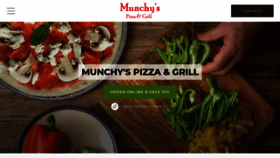 What Munchiespizzamenu.com website looked like in 2020 (4 years ago)