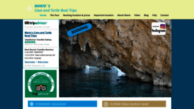 What Marios-cruises.com website looked like in 2020 (4 years ago)