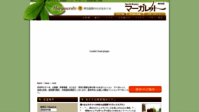 What Magaret.jp website looked like in 2020 (4 years ago)