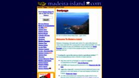 What Madeiraisland.com website looked like in 2020 (4 years ago)
