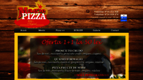 What Magic-pizza.ro website looked like in 2020 (4 years ago)