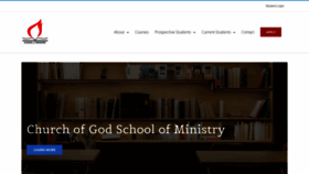 What Ministerialtraining.org website looked like in 2020 (4 years ago)