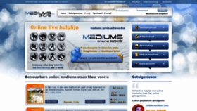 What Mediumsonline.nl website looked like in 2020 (4 years ago)