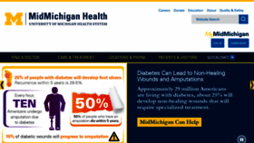 What Midmichigan.org website looked like in 2020 (4 years ago)
