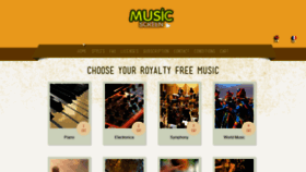 What Musicscreen.org website looked like in 2020 (4 years ago)