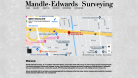 What Mandle-edwards.com website looked like in 2020 (4 years ago)
