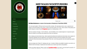 What Midwaleswoodturners.com website looked like in 2020 (4 years ago)