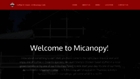 What Micanopycoffeeshop.com website looked like in 2020 (4 years ago)
