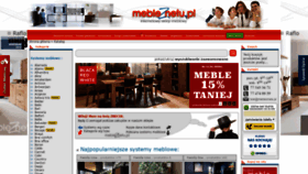 What Mebleznetu.pl website looked like in 2020 (4 years ago)