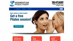 What Momentumptla.com website looked like in 2020 (4 years ago)