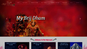 What Mybrijdham.com website looked like in 2020 (4 years ago)