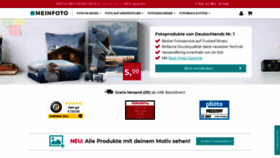 What Meinfoto.de website looked like in 2020 (4 years ago)