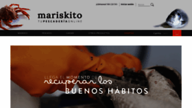 What Marisquito.com website looked like in 2020 (4 years ago)