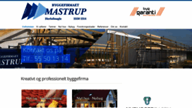 What Mastrupbyg.dk website looked like in 2020 (4 years ago)