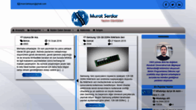 What Muratserdar.com website looked like in 2020 (4 years ago)