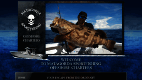 What Matagordasportfishing.com website looked like in 2020 (4 years ago)