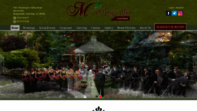 What Martinsvillegardens.com website looked like in 2020 (4 years ago)