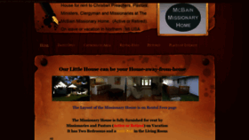What Mcbainmissionaryhome.com website looked like in 2020 (4 years ago)