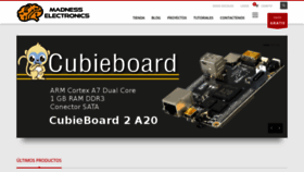 What Madnesselectronics.com website looked like in 2020 (5 years ago)