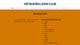 What Metamoralionsclub.org website looked like in 2020 (4 years ago)