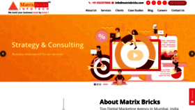 What Matrixbricks.com website looked like in 2020 (4 years ago)