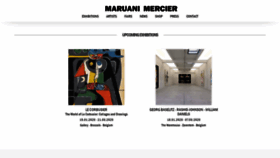 What Maruanimercier.com website looked like in 2020 (4 years ago)