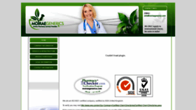 What Moiraegenerics.com website looked like in 2020 (4 years ago)