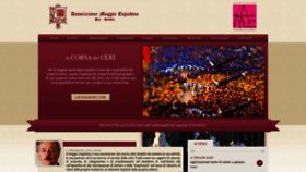 What Maggioeugubino.com website looked like in 2020 (4 years ago)
