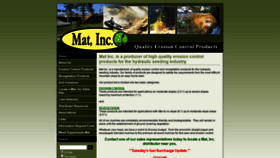 What Matinc.biz website looked like in 2020 (4 years ago)