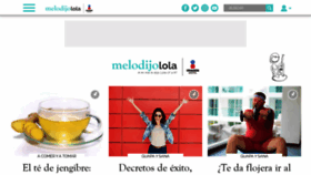 What Melodijolola.com website looked like in 2020 (4 years ago)