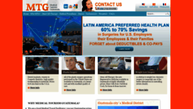 What Medicaltourismguatemala.com website looked like in 2020 (4 years ago)