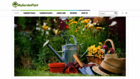 What Mygardenplant.com website looked like in 2020 (4 years ago)