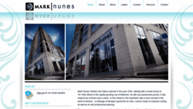 What Marknunes.ca website looked like in 2020 (4 years ago)