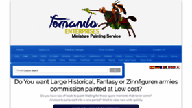 What Miniaturelovers.com website looked like in 2020 (4 years ago)