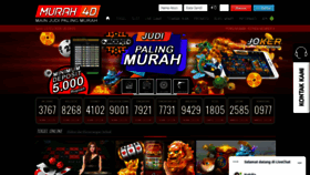 What Murah4d.com website looked like in 2020 (4 years ago)