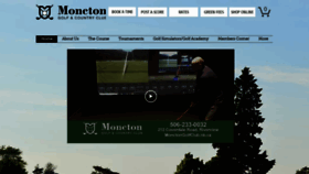 What Monctongolfclub.nb.ca website looked like in 2020 (4 years ago)