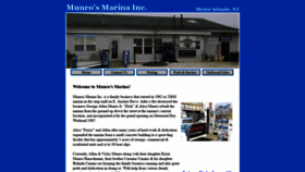 What Munrosmarina.com website looked like in 2020 (4 years ago)